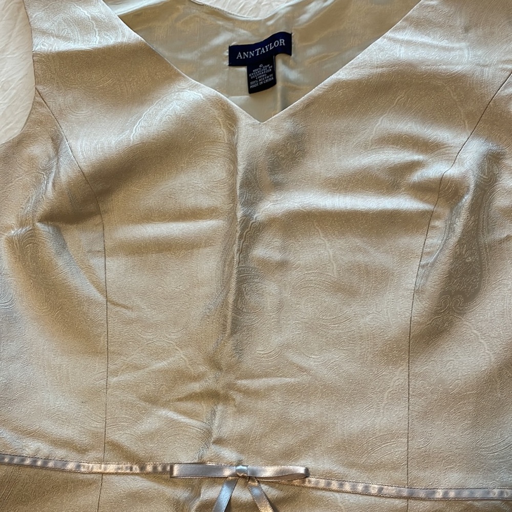 Ann Taylor shell tank - silk - Picture 4 of 10